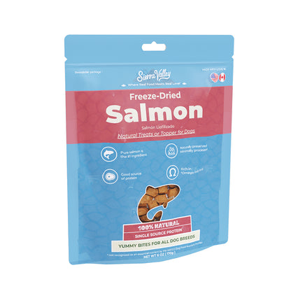 Sierra Valley Freeze-Dried Dog Treat - Salmon Flavor